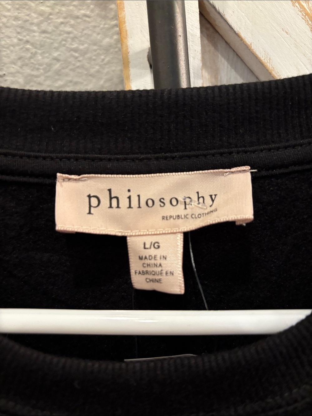 Philosophy nwt Black Sweatshirt with Sequin Pumpkins philosophy fall cutie 22 pt - Picture 3 of 4